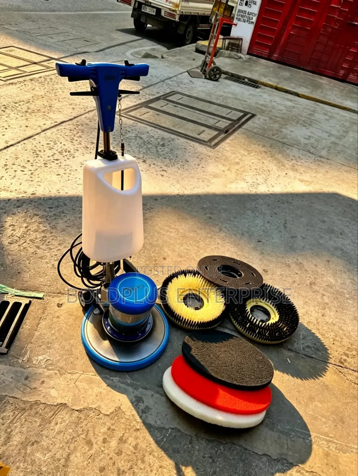 Multi-Functional Floor Scrubbing and Floor Polishing Machine