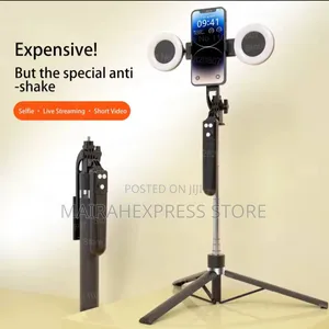 1.7m Portable Tripod for Phone With Wireless Remote Control T361