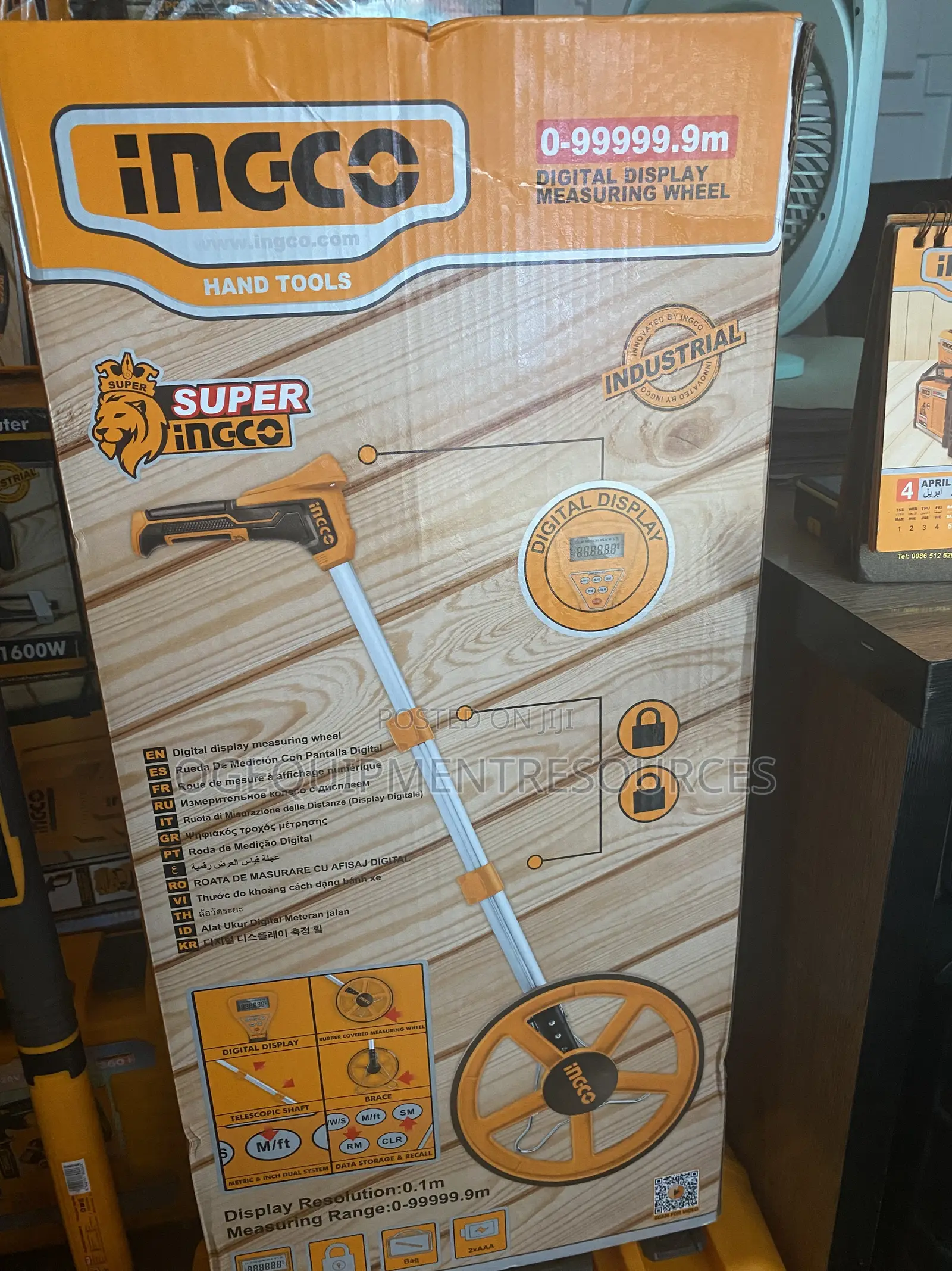 INGCO Digital Display Measuring Wheel