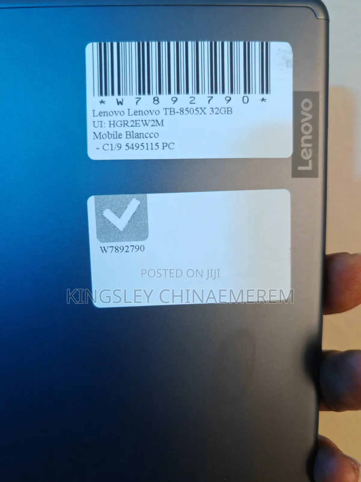 Lenovo Tab M8 (FHD) 32 GB Black