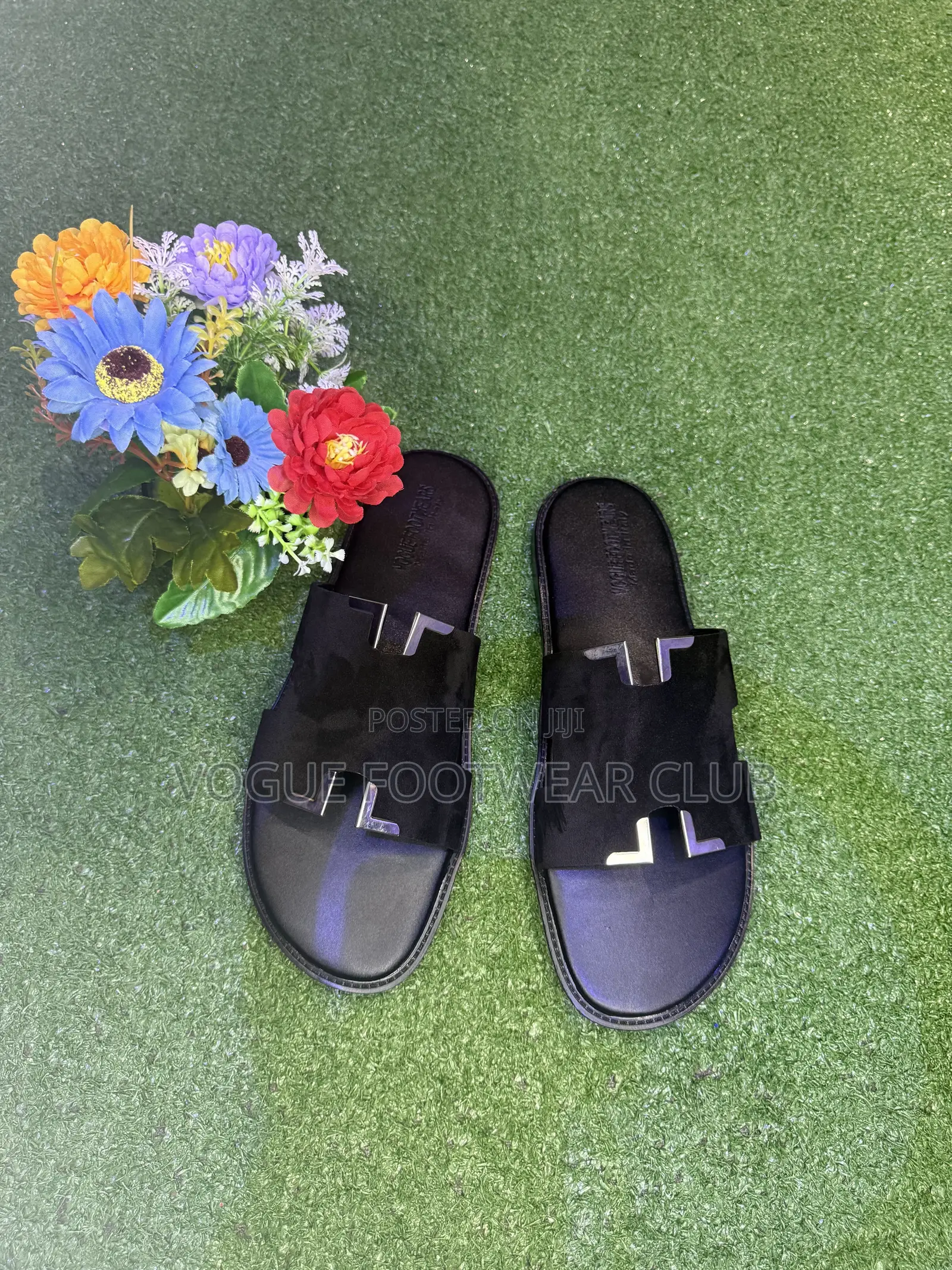Quality Leather Slides,slippers,palm