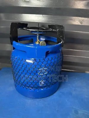 6kg Gas Cylinder With Single Burner Black Steel Stand