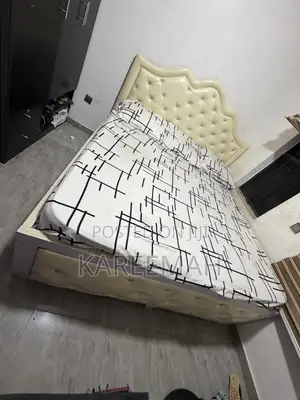 6 by 6 Bed Frame With Semi-Orthopedic Mattress