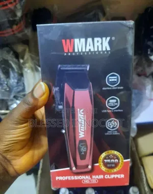 Wmark Professional Hair Clipper NG-125 – 7200 RPM Rechargeable Trimmer