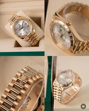 High Quality Luxury ROLEX Watch - Shows Day Date Presidential Edition