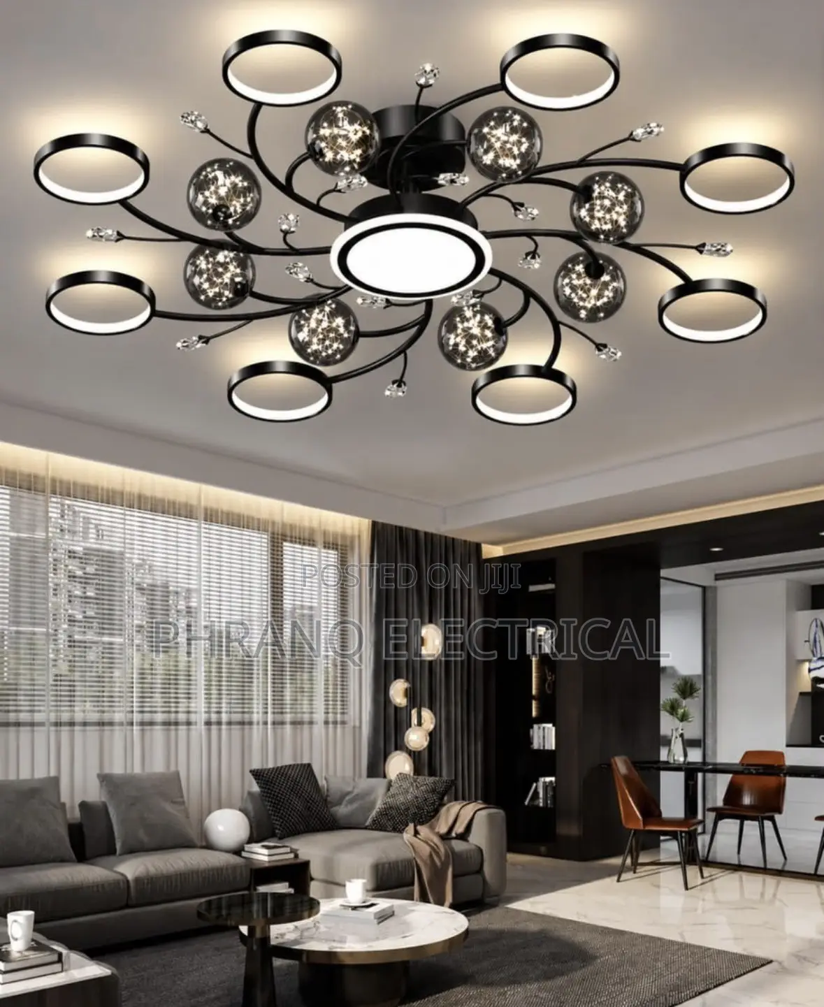 Nordic Living Room Modern Simple Atmospheric Luxury Ceiling Light