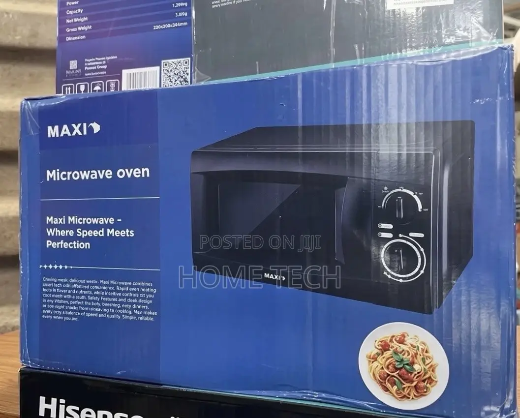 Maxi 20L Manual Microwave Oven 700W – Fast Heating Defrost