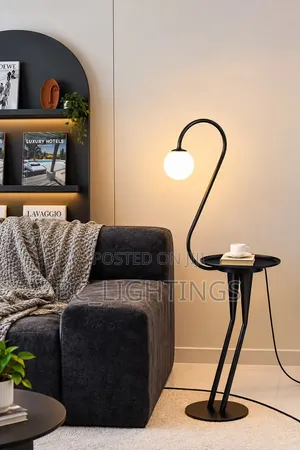 Creative Flamingo Statue Floor Lamps Living Room Bedroom Hotel