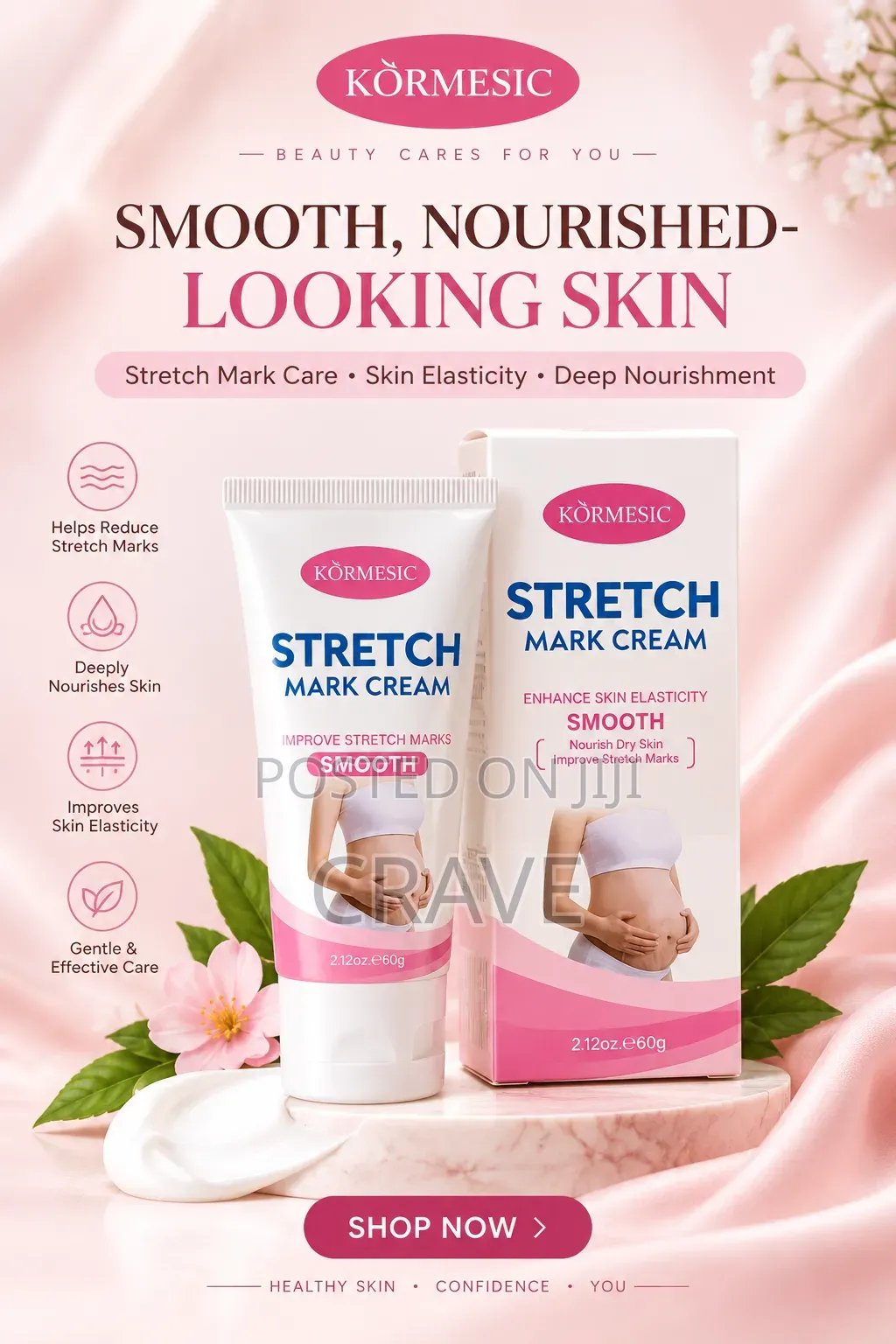 KÒRMESIC Stretch Mark Cream – 60g