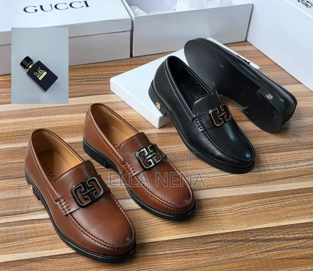 Men Classic Shoes. Available in Brown and Black Colour