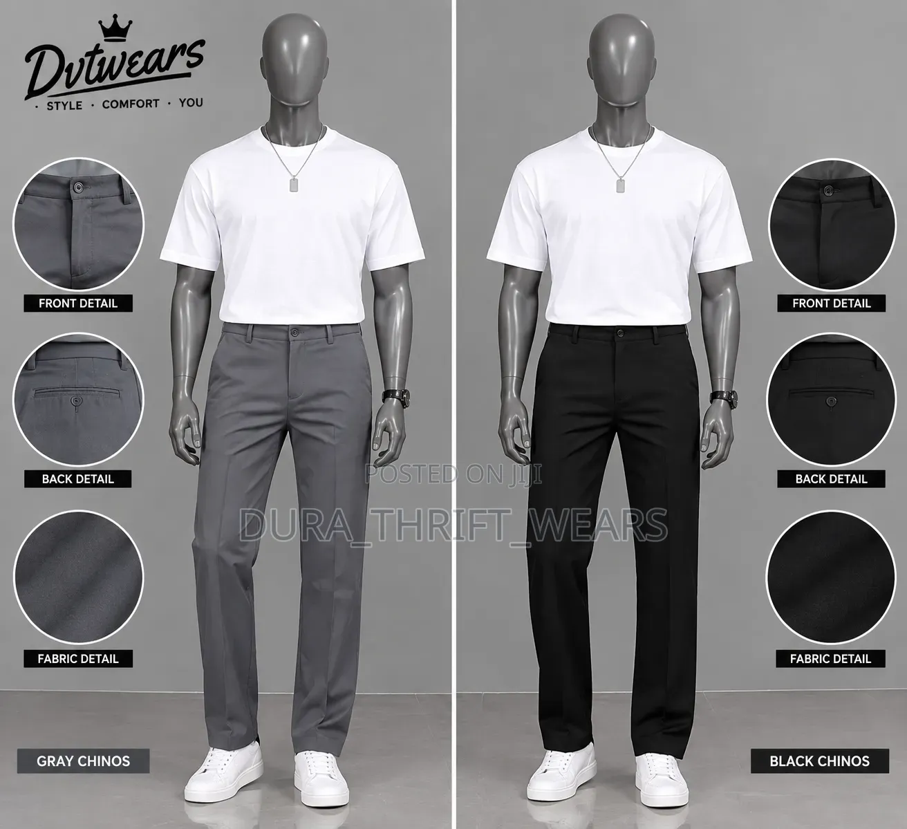 CHINOS (Men/Women)