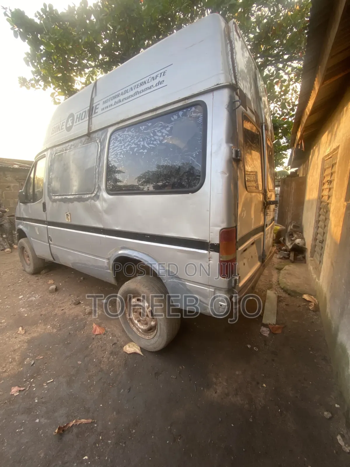 Ford Transit 1986 Silver