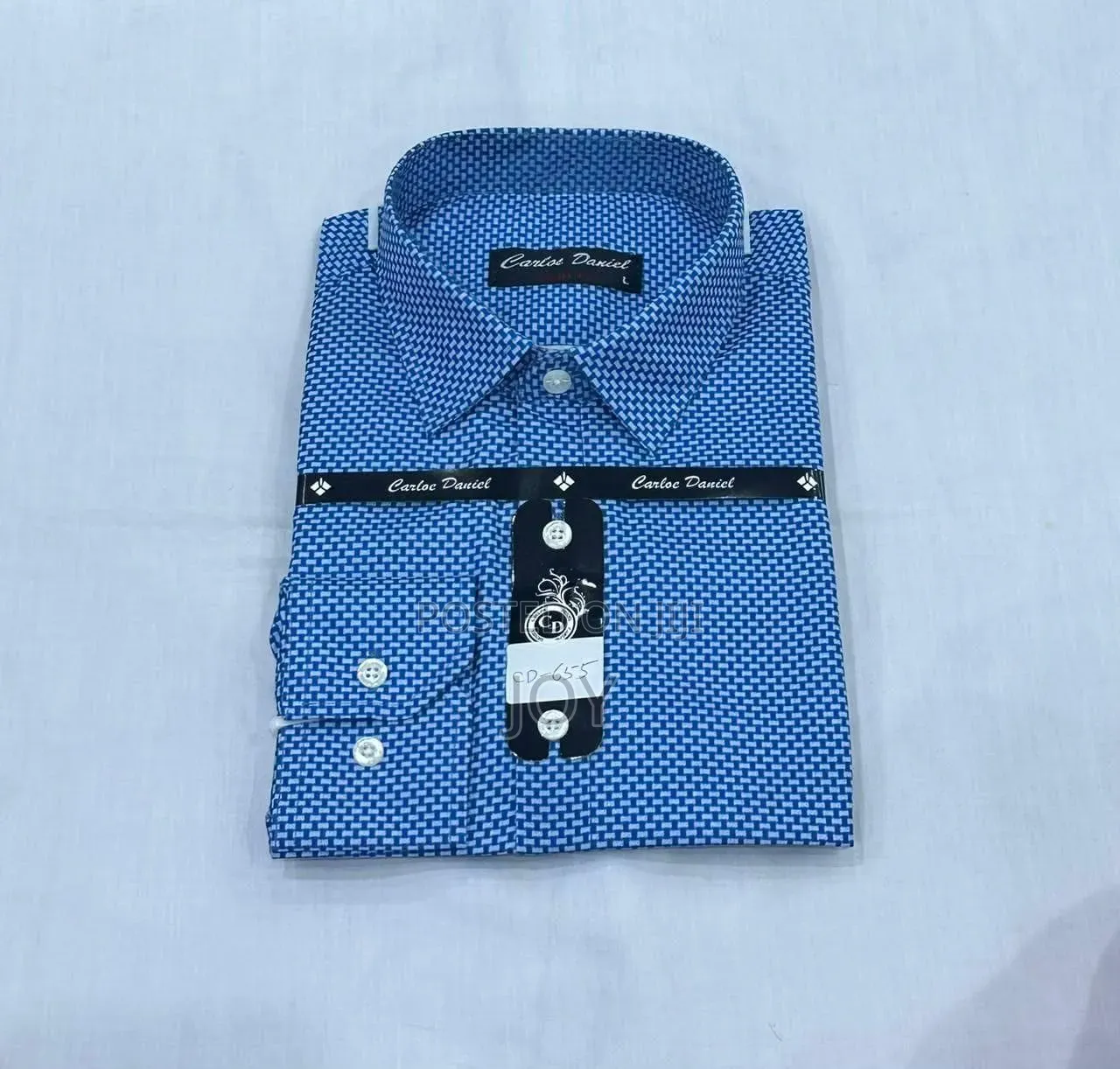 Men’s Patterned Casual Shirts – Size L