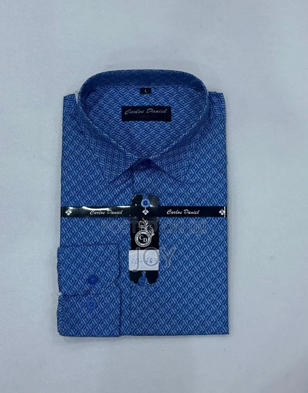 Men’s Patterned Casual Shirts – Size L