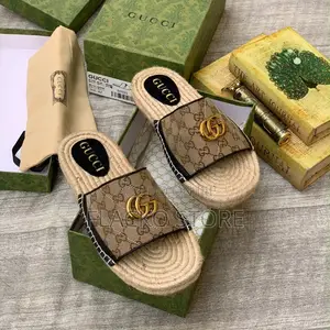Exclusive Gucci Espadrilles Slippers