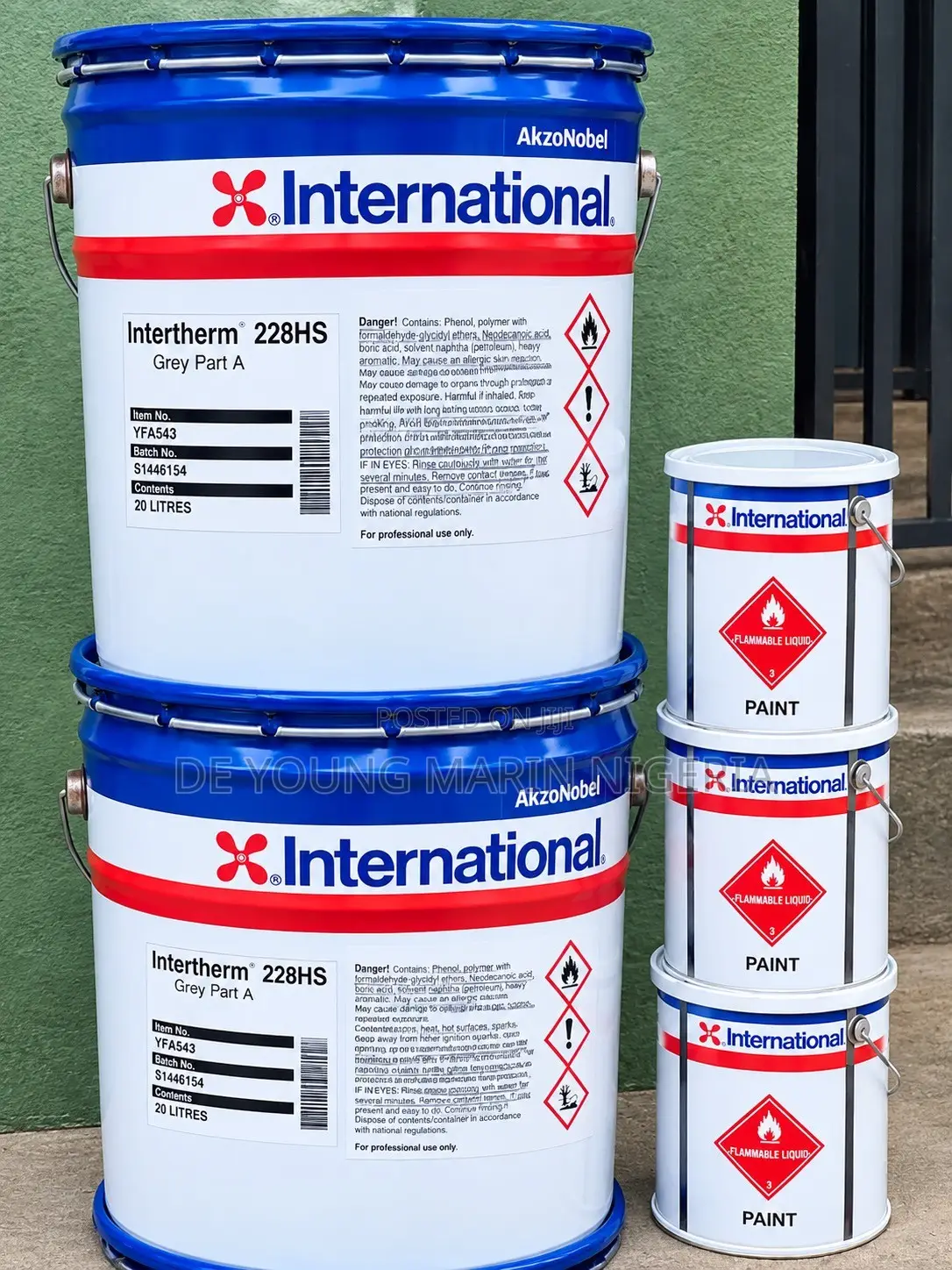 International Intertherm 228HS Grey Part a – 20L