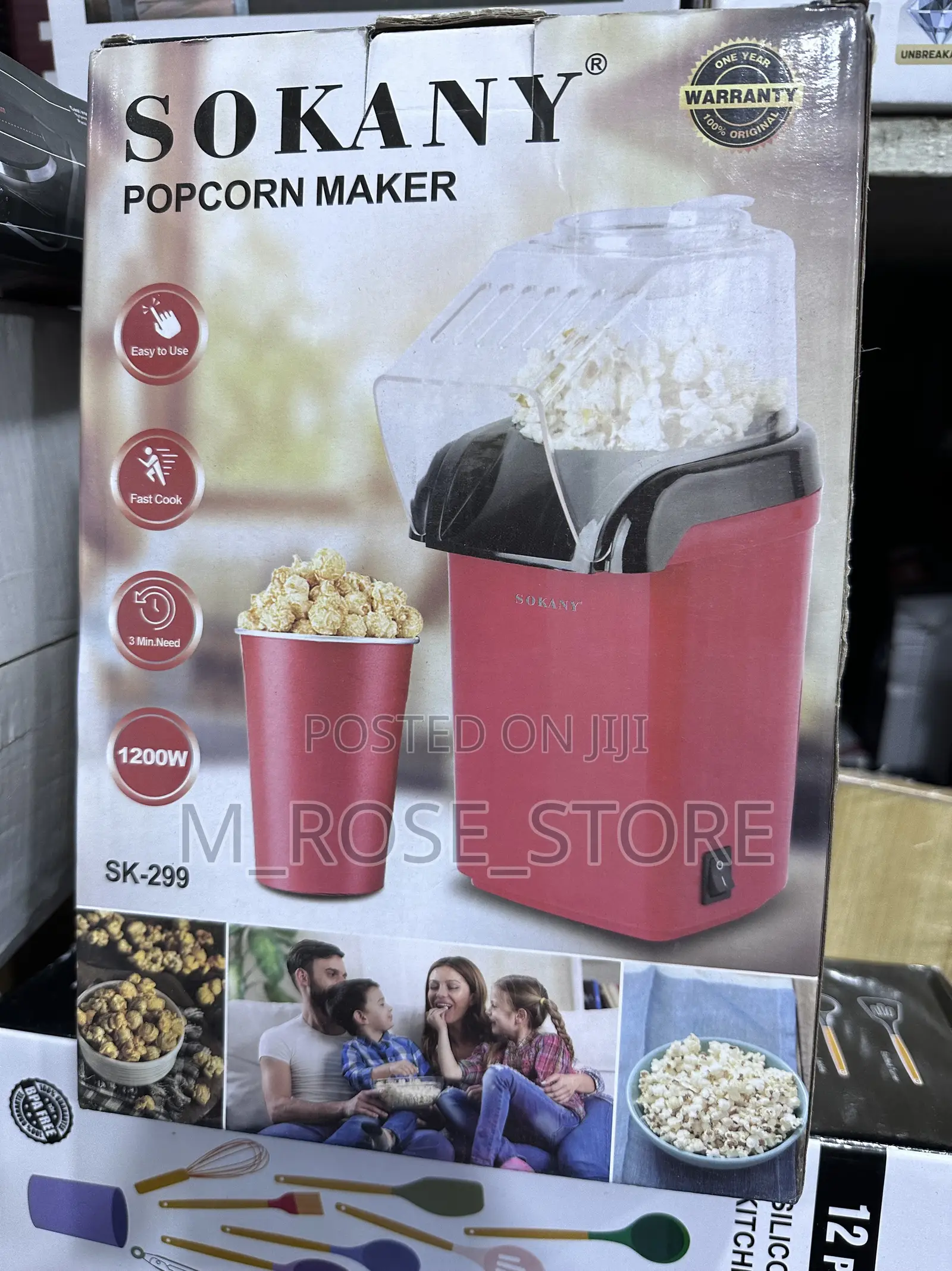 SOKANY Popcorn Maker