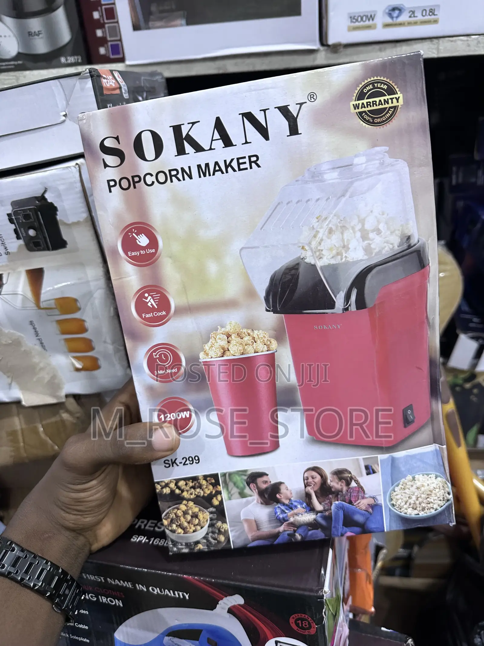 SOKANY Popcorn Maker