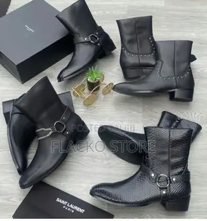 Exclusive High Quality Saint Laurent Luxury Ankle Boots