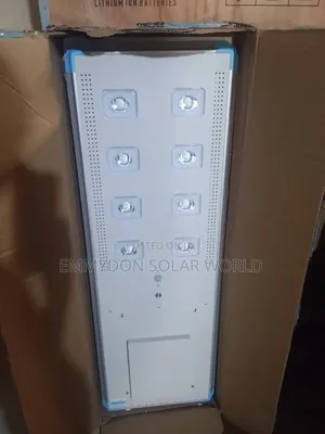 C Worth Solar Street Lights Casting Body 60w 8 Eye