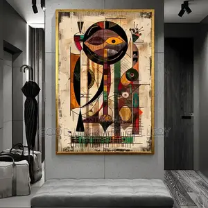 Abstract Flower Vase Art