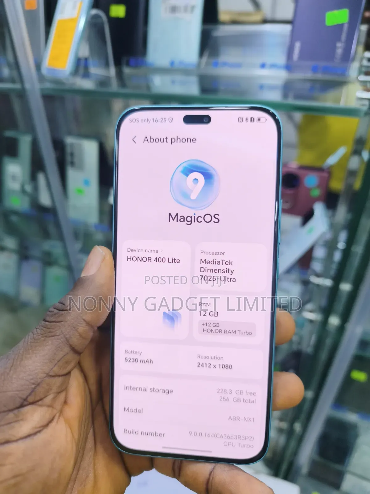 Honor 400 Lite 256 GB Green