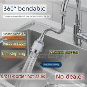 360- Degree Rotation Water Filter, Universal Kitchen Nozzle Aerator