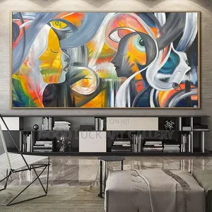 Multi-Colored Canvas Art
