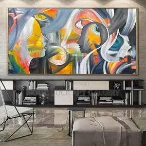 Multi-Colored Canvas Art