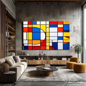 Colorful Living Room Art