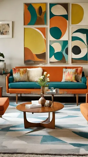 Multi Panel Gallery Wall Installation