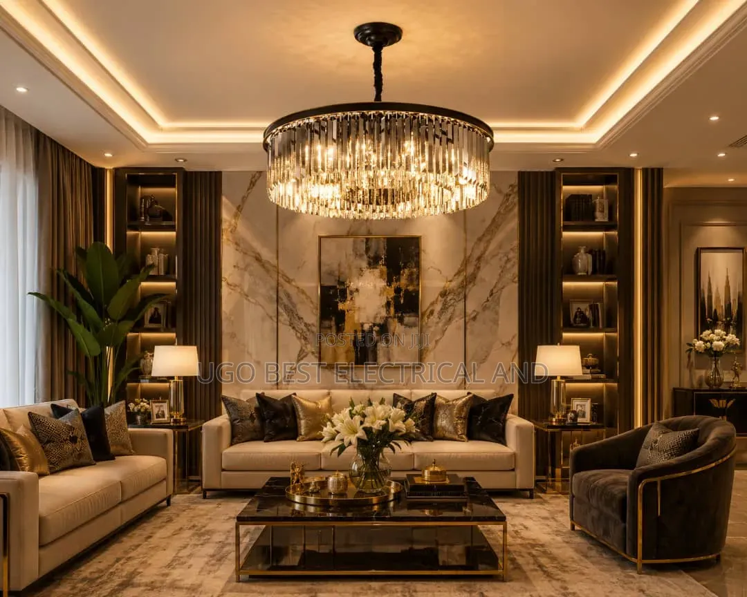 Led Luxury Drop Drop Light Chandalier