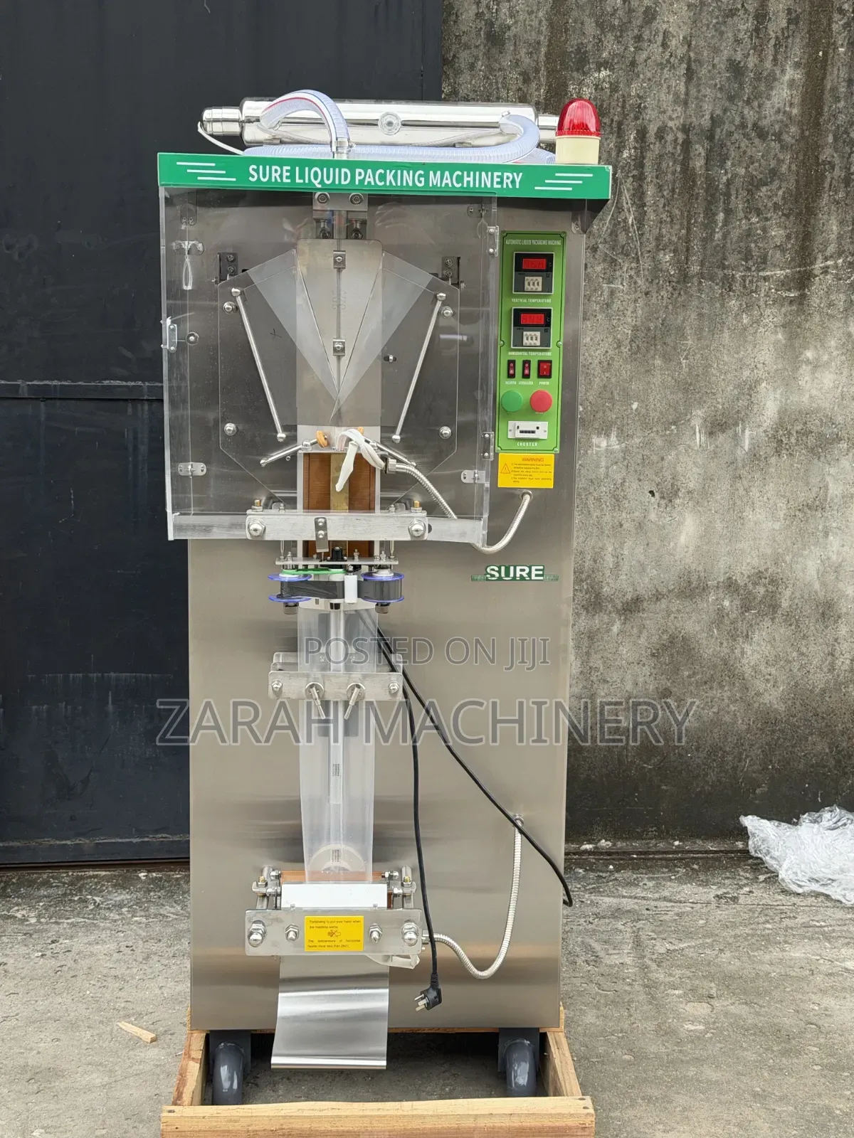 Sure Liquid Packaging Machine With UV Sterilizer