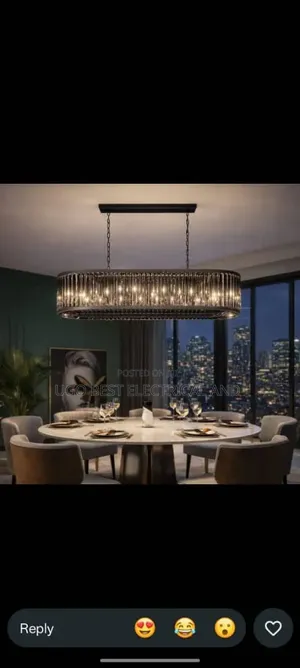 Luxury Drop Lighting Chandalier for Dining Table and Sitting Room