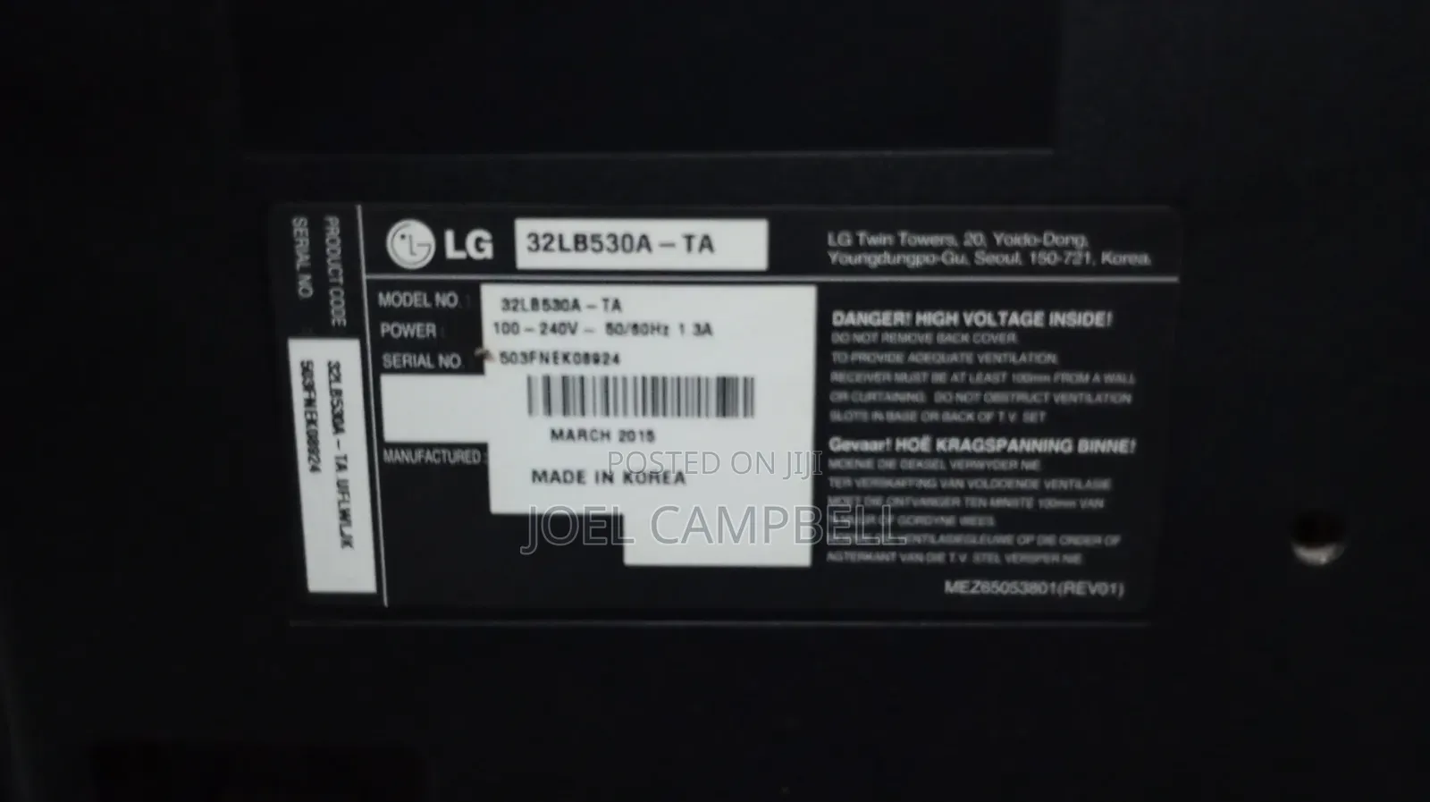 LG Led TV With Ips Panel