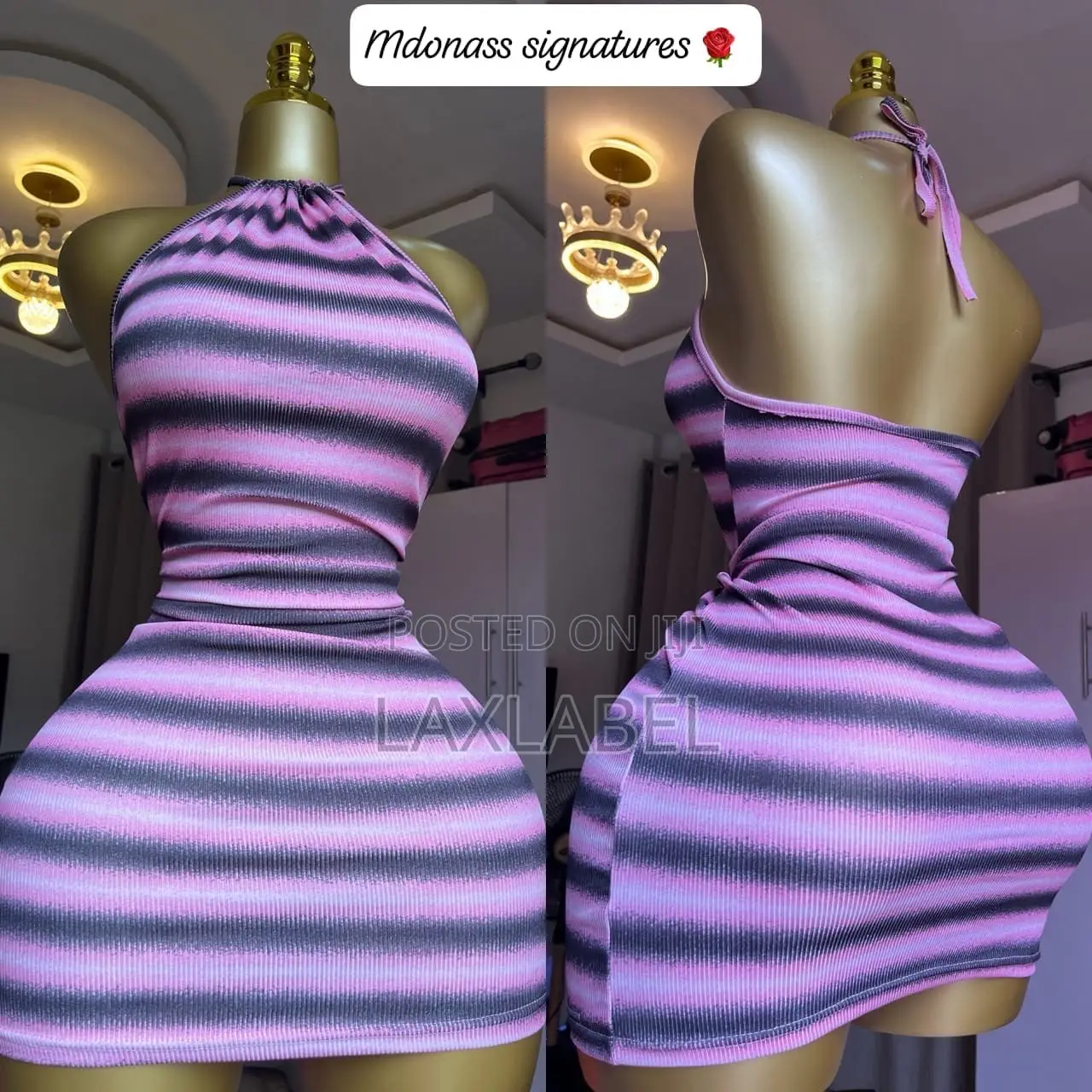 Alterneck Gown