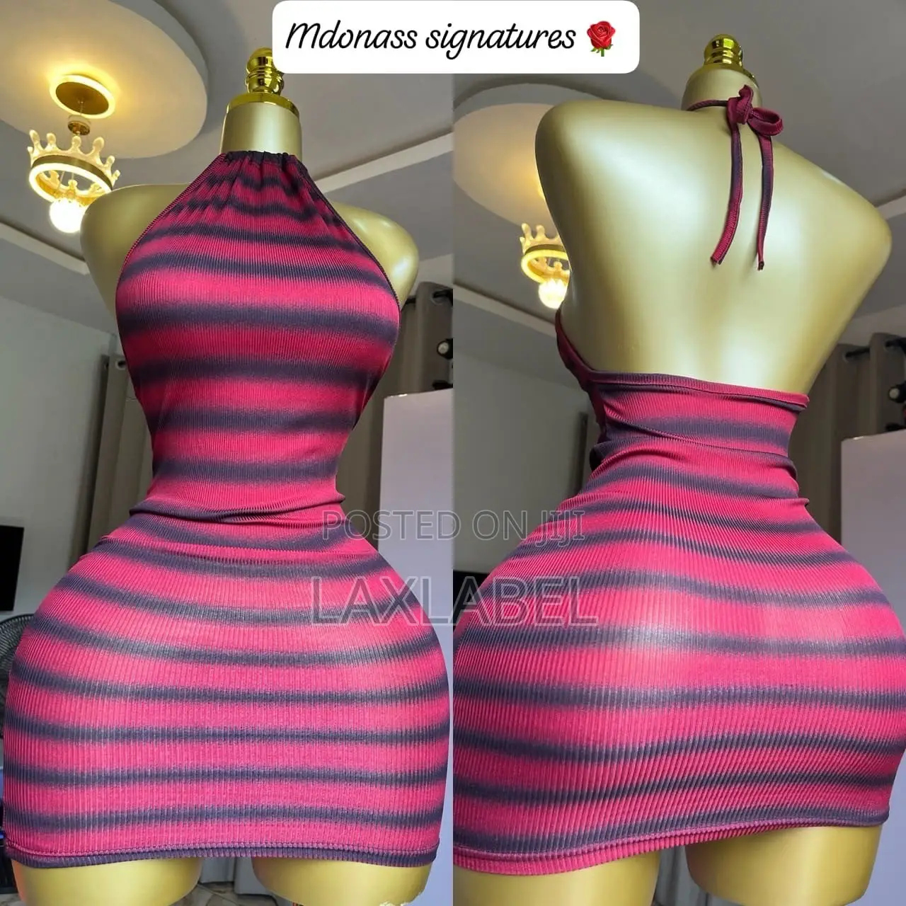 Alterneck Gown