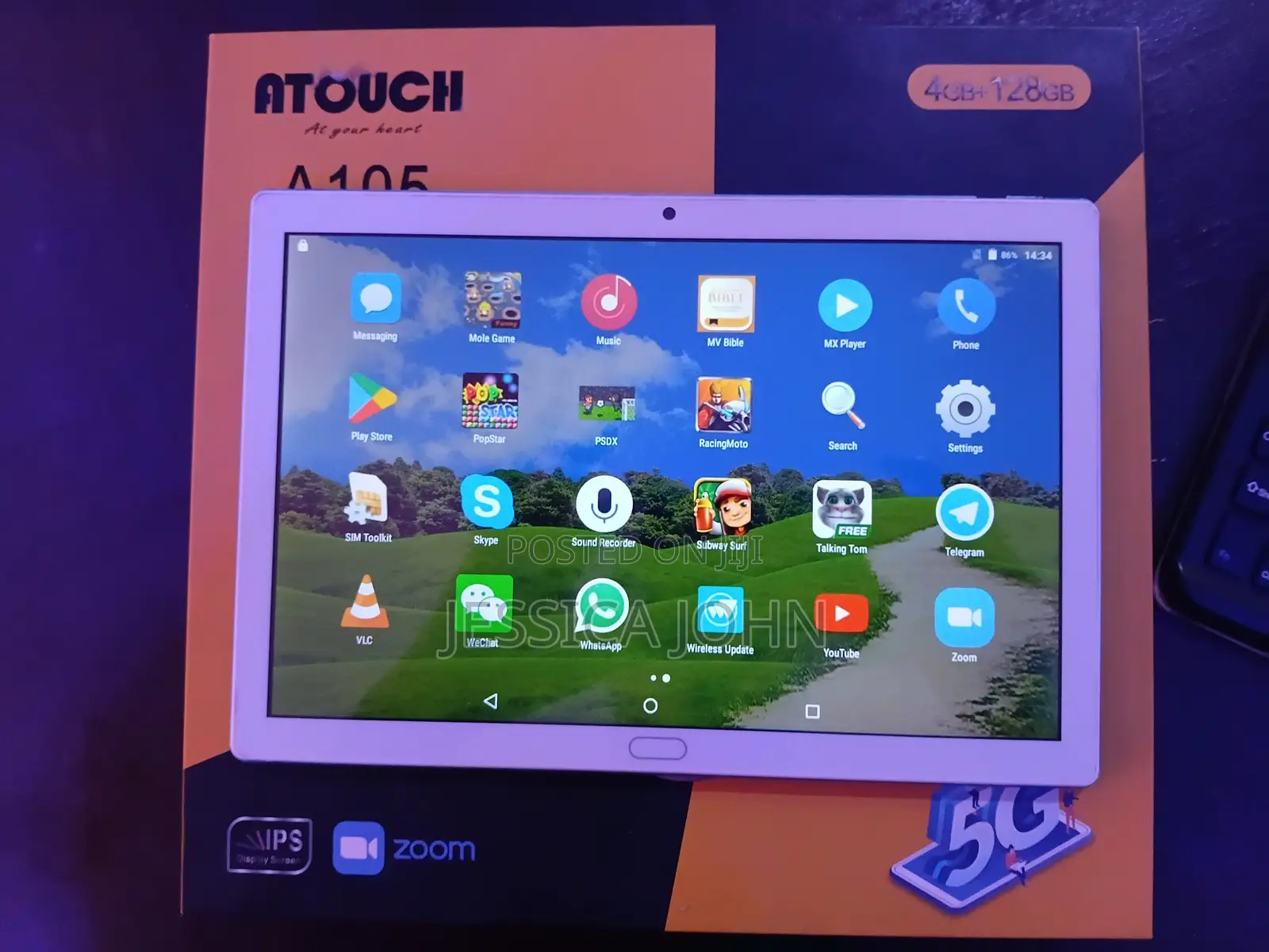 Atouch A105 128 GB Blue
