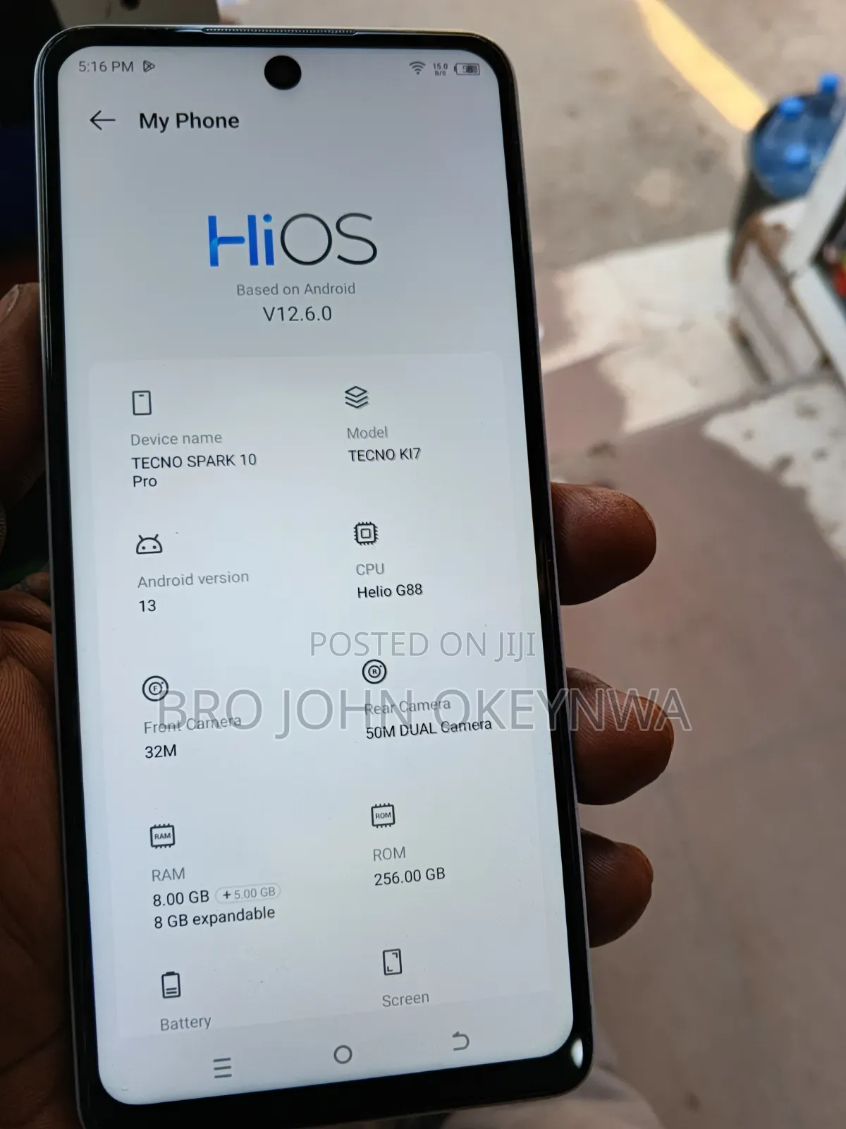 Tecno Spark 10 Pro 256 GB White