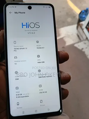 Tecno Spark 10 Pro 256 GB White