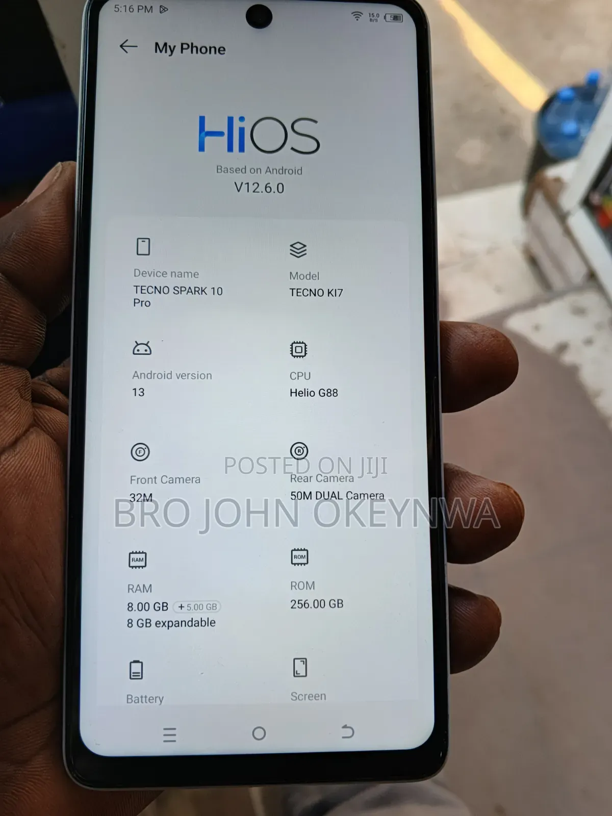 Tecno Spark 10 Pro 256 GB White