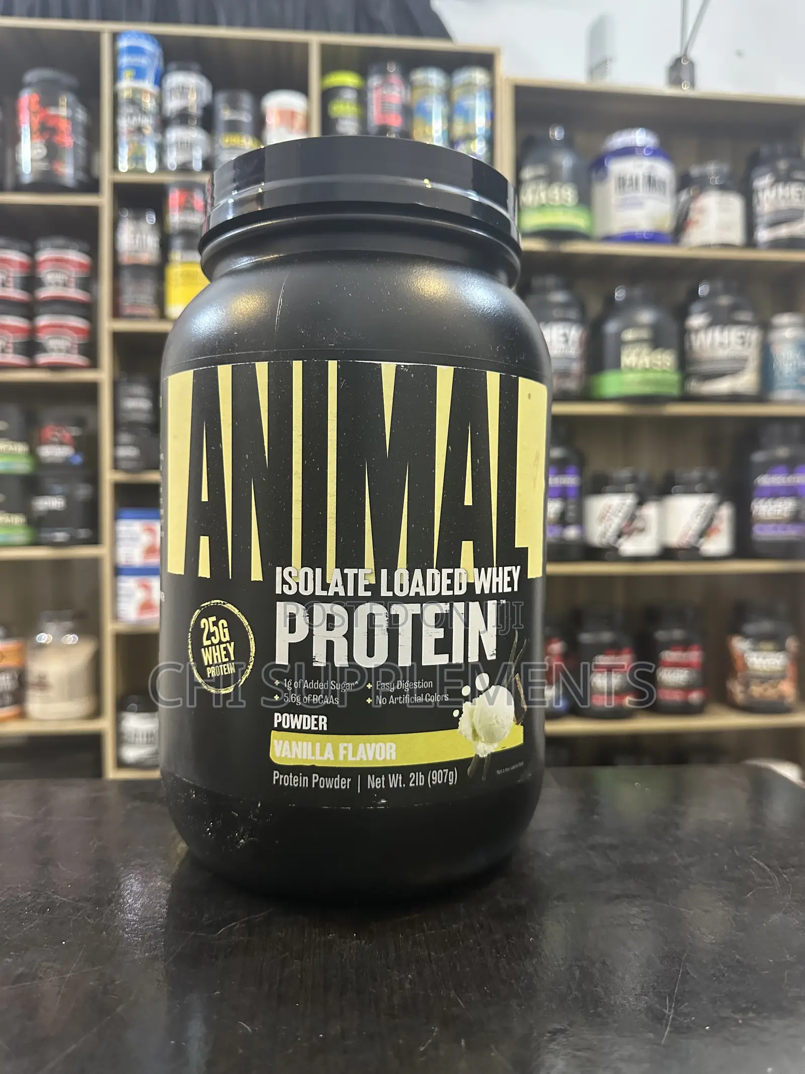 Animal Whey Isolate Loaded