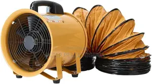 12” Industrial Potable Exhaust Fan With 5m Hose Pure Copper