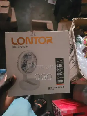 Lontor Rechargeable Mini-Fan