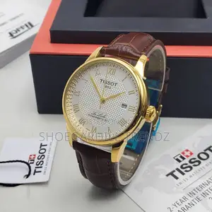 Leather Men's Automatic Wristwatch | Scratch-Resistant