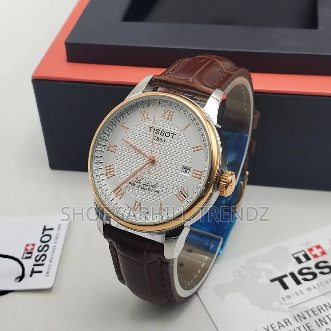 Leather Men's Automatic Wristwatch | Scratch-Resistant