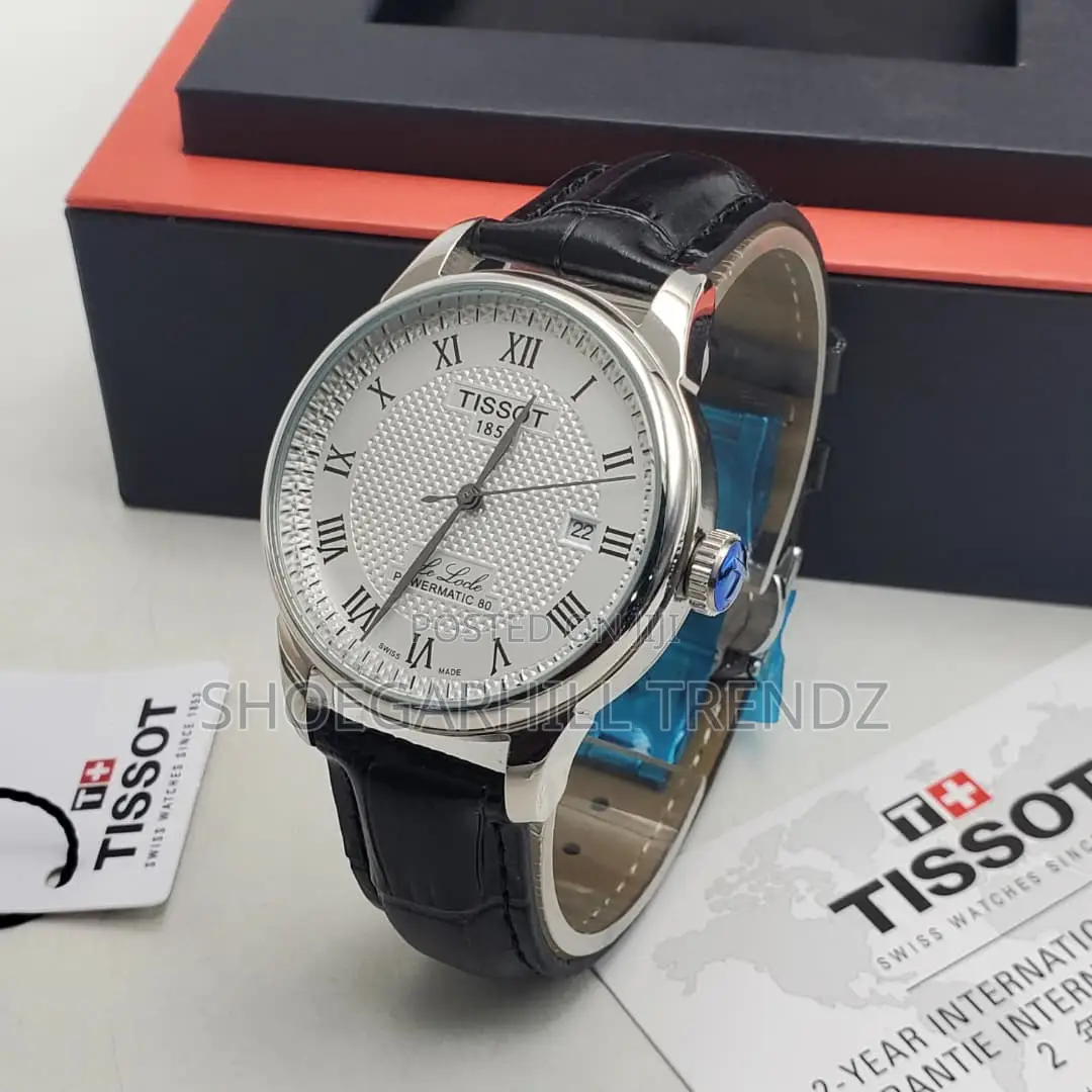 Leather Men's Automatic Wristwatch | Scratch-Resistant