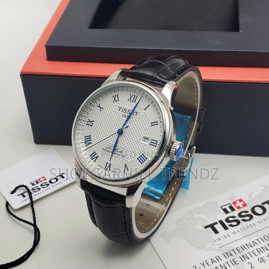 Leather Men's Automatic Wristwatch | Scratch-Resistant