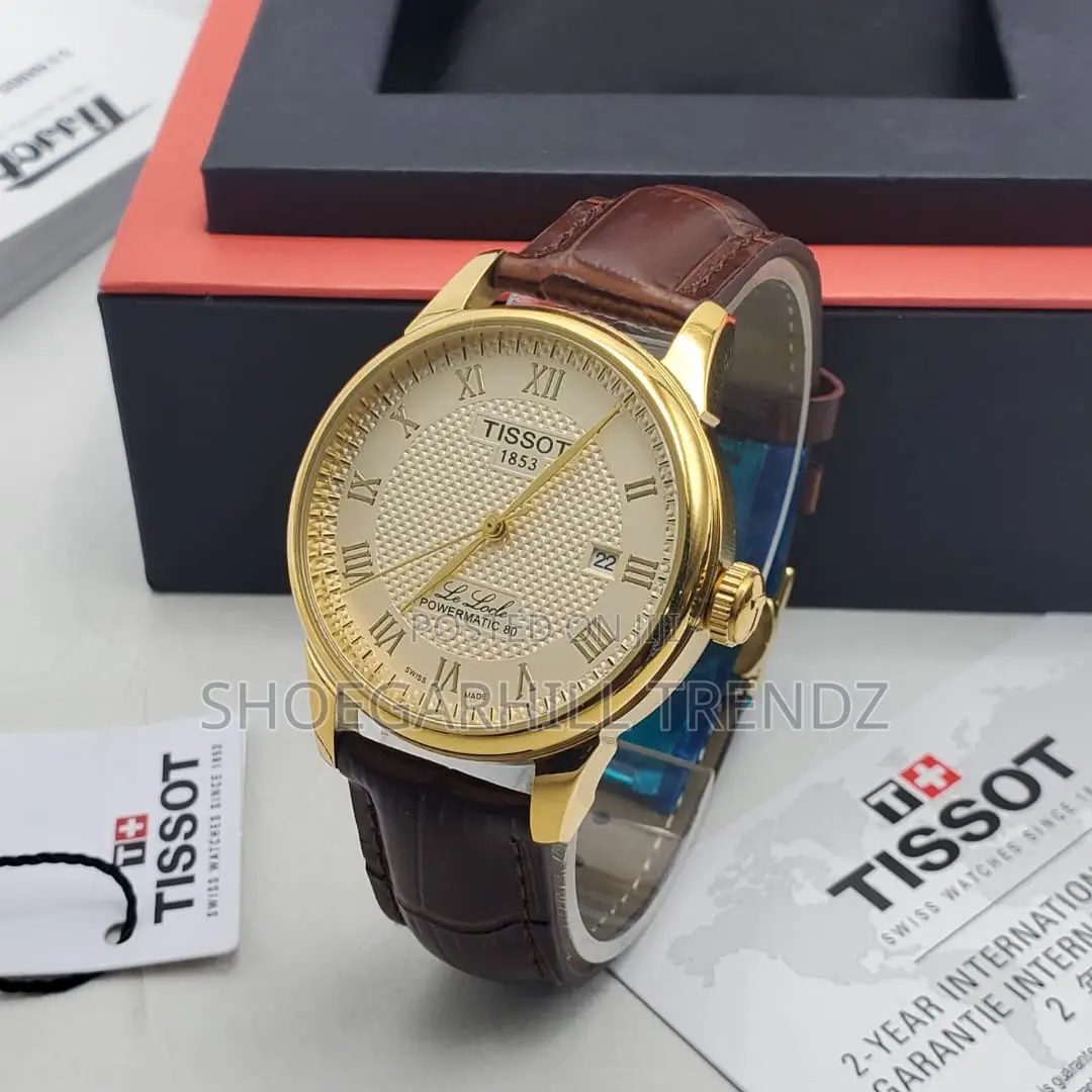 Leather Men's Automatic Wristwatch | Scratch-Resistant