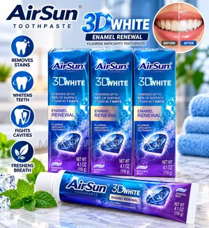 AirSun 3D White Enamel Renewal Toothpaste – Renewal Mint
